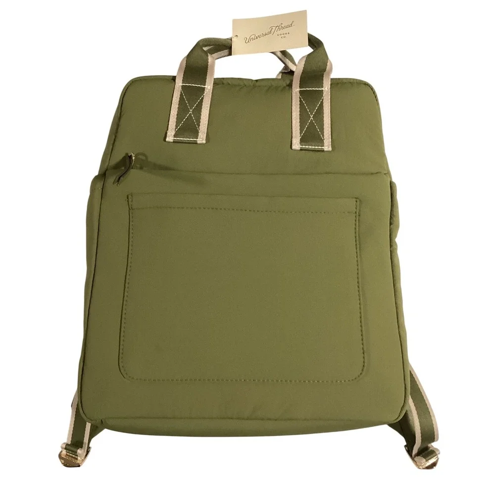 Universal Thread Olive Green Commuter Backpack With Padded Laptop Sleeve